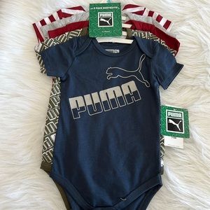 Puma Infant Bodysuit 5Pk